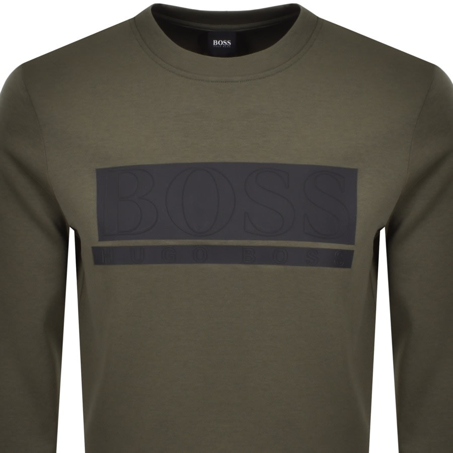Alternative Image for ProductBOSS Salbo1 Sweatshirt Green2